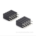 Encabezado hembra mecanizado de 2.54 mm recto H8.5 mm